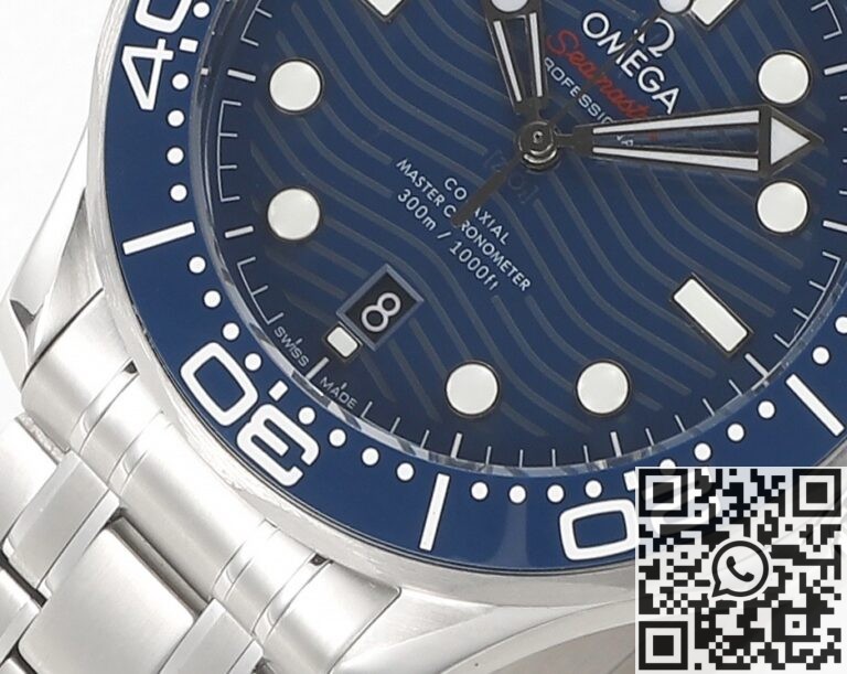 VS Factory Replica Omega Seamaster Diver 300M 210.30.42.20.03.001 Blue Dial Series