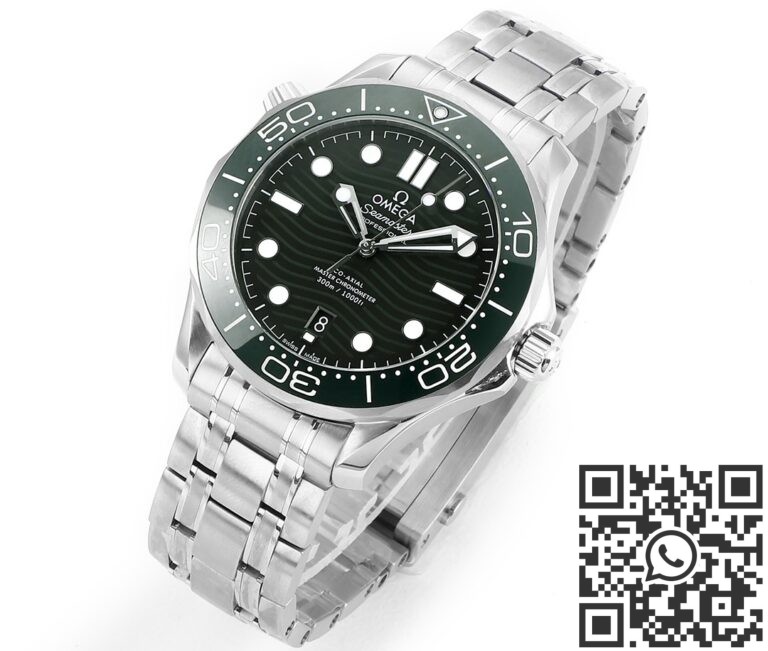 VS Factory Replica Omega Seamaster Diver 300M 210.30.42.20.10.001 Green Dial Series AAA