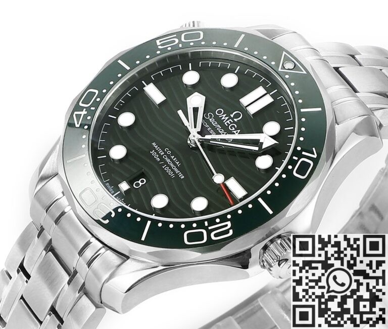 VS Factory Replica Omega Seamaster Diver 300M 210.30.42.20.10.001 Green Dial Series AAA