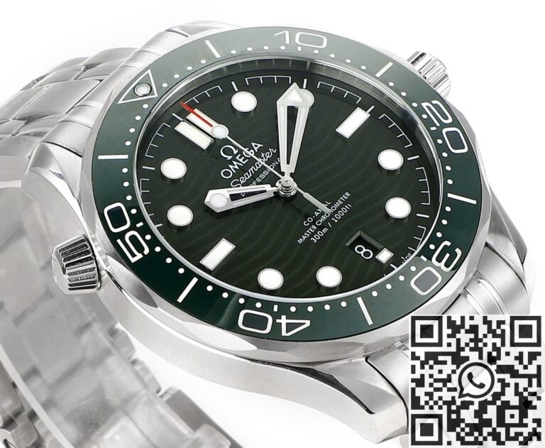 VS Factory Replica Omega Seamaster Diver 300M 210.30.42.20.10.001 Green Dial Series AAA