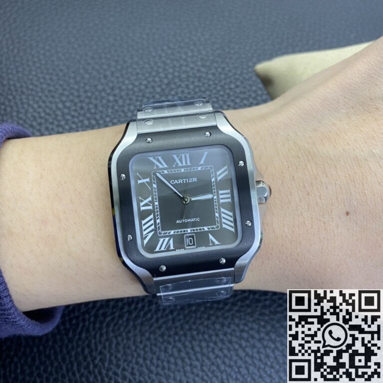 BV Factory Replica Cartier Santos WSSA0037 Grey Dial Series