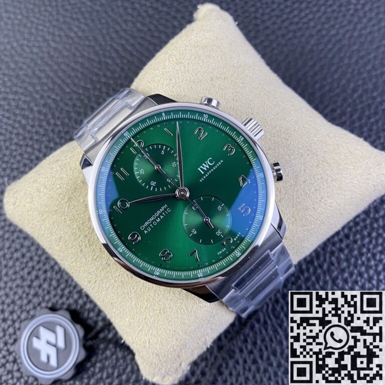 ZF Factory Replica IWC Portugieser IW371615 Green Dial Series