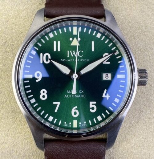 M+ Factory Replica IWC Pilot IW328205 Brown Strap