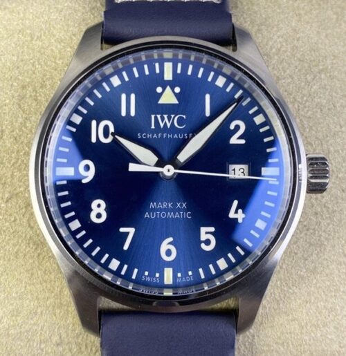 M+ Factory Replica IWC Pilot IW328203 Leather Strap