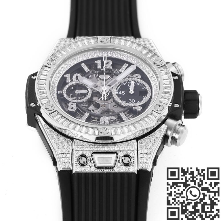 BBF Factory Replica Hublot Big Bang Unico 421.NX.1170.RX.0904 Full Diamond Watch