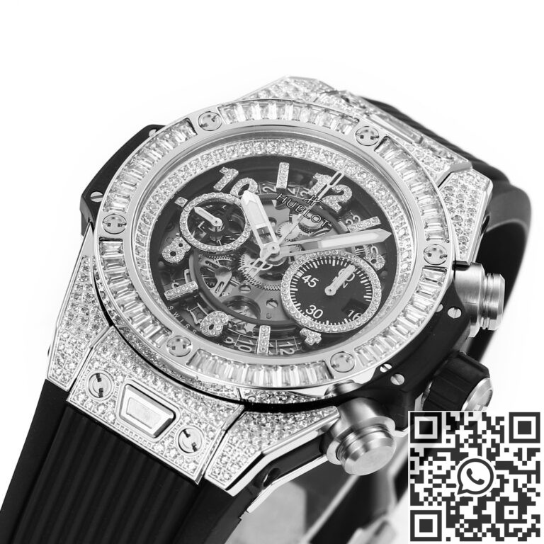 BBF Factory Replica Hublot Big Bang Unico 421.NX.1170.RX.0904 Full Diamond Watch