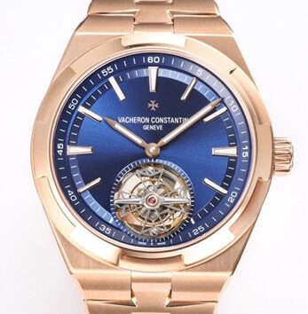 BBR Factory Replica Vacheron Constantin Overseas 6000V/110R-B733 Tourbillon Pink Gold Series