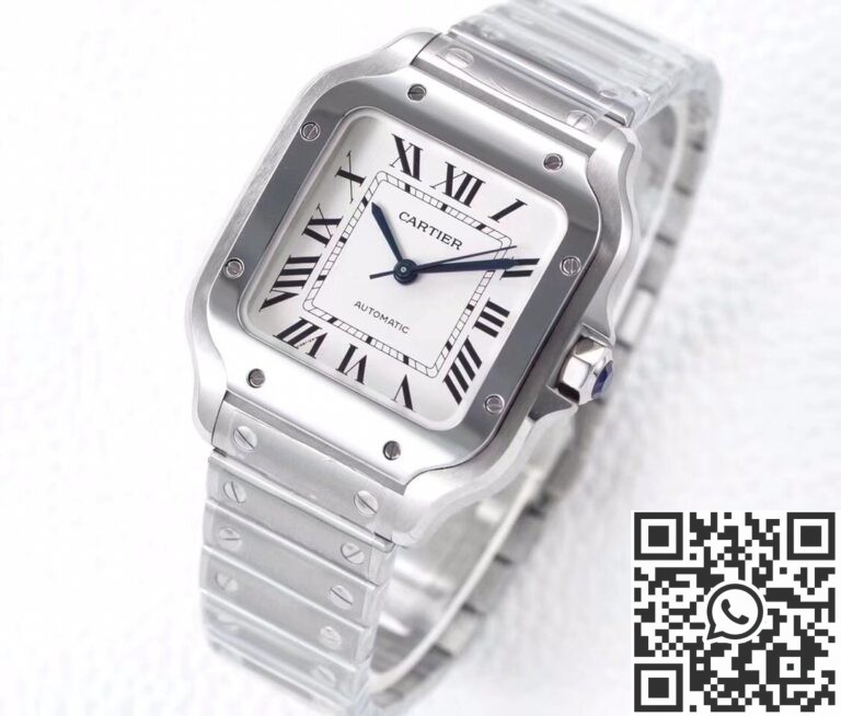 BV Factory Replica Cartier Santos WSSA0029 Whit Dial Series