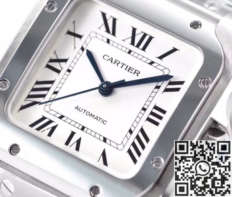 BV Factory Replica Cartier Santos WSSA0029 Whit Dial Series