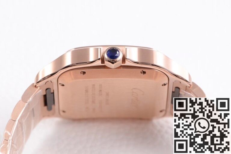 BV Factory Replica Cartier Santos WGSA0018 Rose Gold Case Series