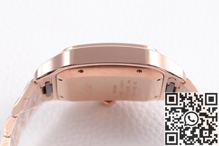 BV Factory Replica Cartier Santos WGSA0018 Rose Gold Case Series