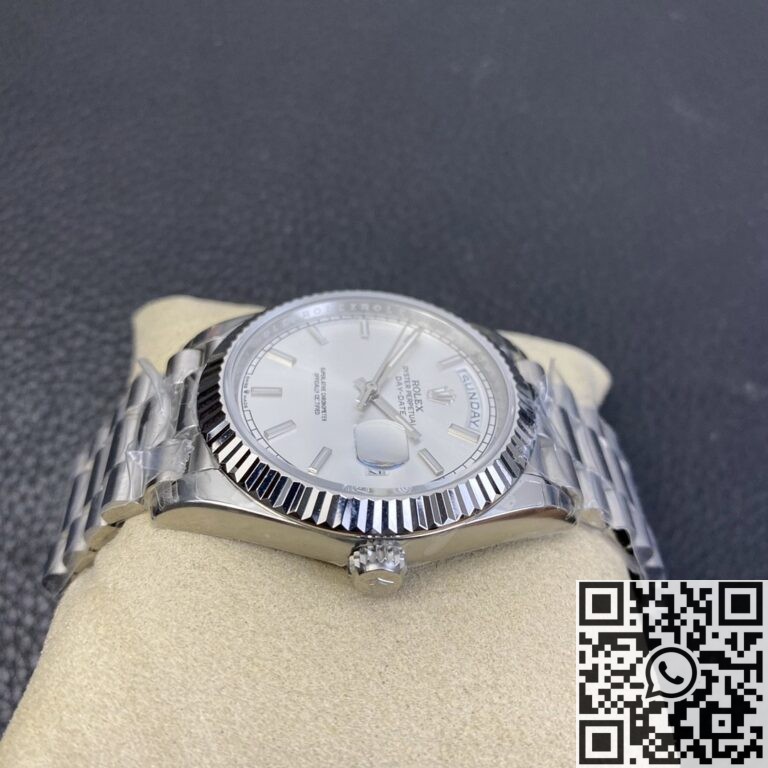 EW Factory Replica Rolex Day Date M228236 Silver Dial Series