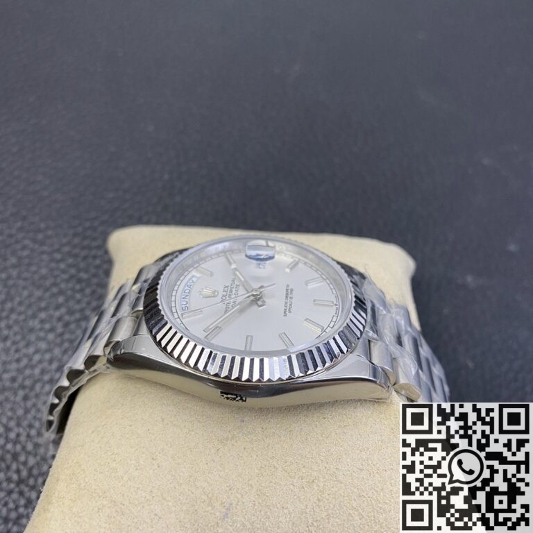 EW Factory Replica Rolex Day Date M228236 Silver Dial Series