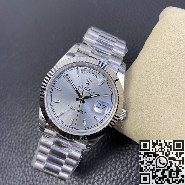 EW Factory Replica Rolex Day Date M228236 Silver Dial Series