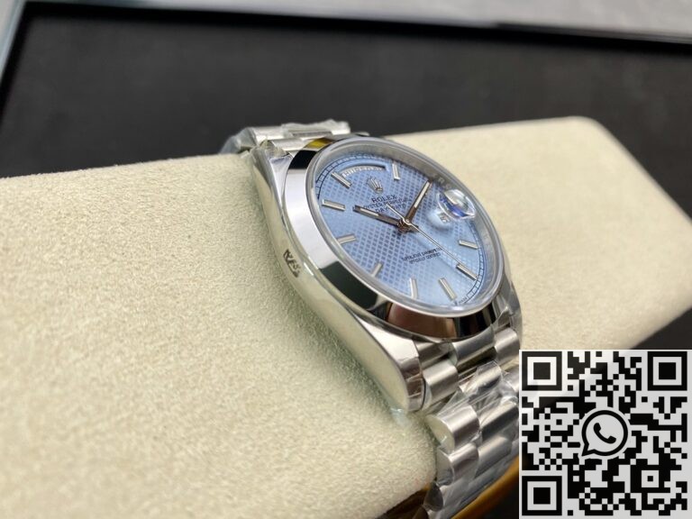 EW Factory Replica Rolex Day Date M228236-0007 Blue Dial Series