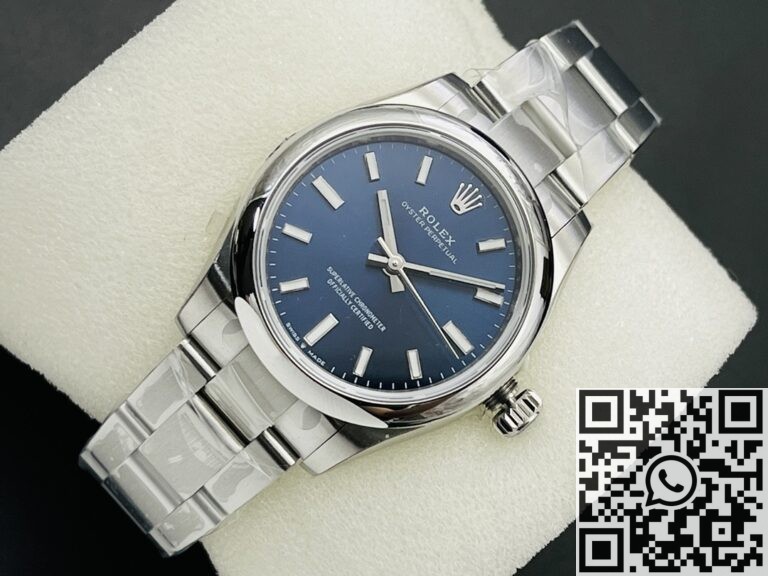 EW Factory Replica Rolex Oyster Perpetual M126000-0003 Blue Dial Series 36mm