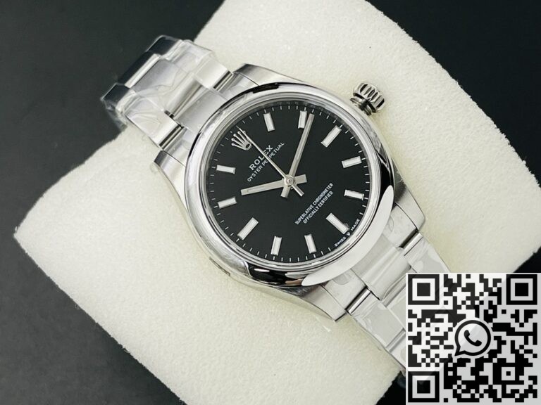 EW Factory Replica Rolex Oyster Perpetual M126000-0002 Black Dial Series 36mm