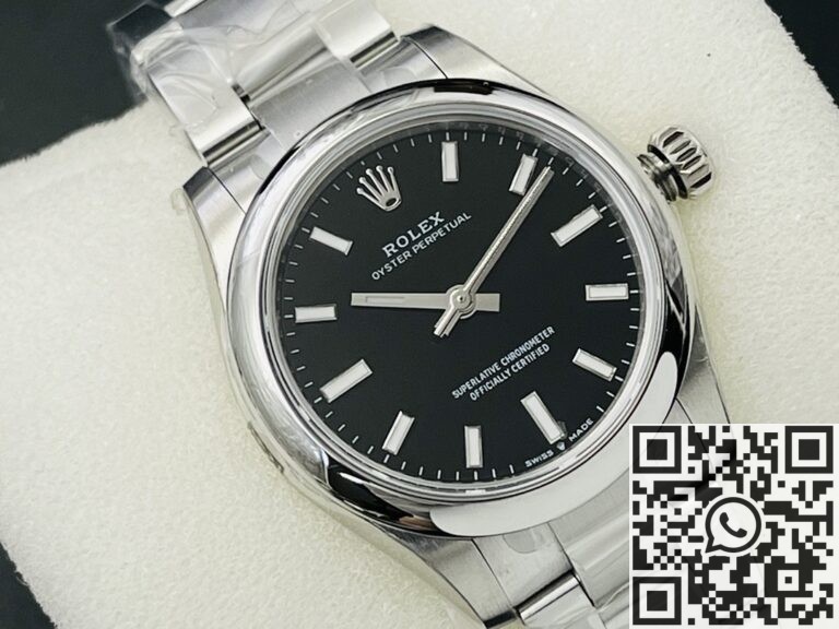 EW Factory Replica Rolex Oyster Perpetual M126000-0002 Black Dial Series 36mm