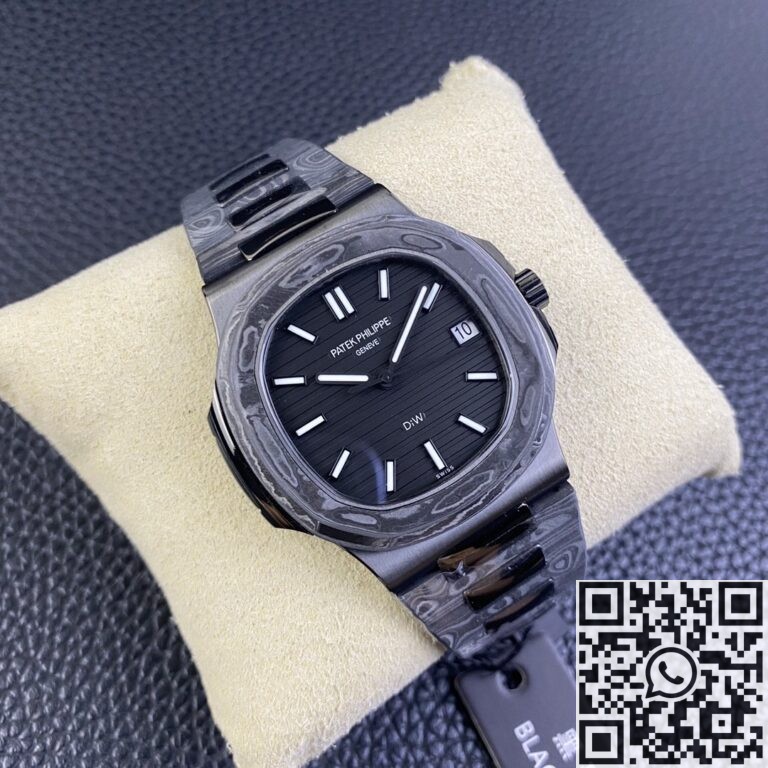 Customized Patek Philippe Nautilus 5711 Carbon Fiber Watch Case Series