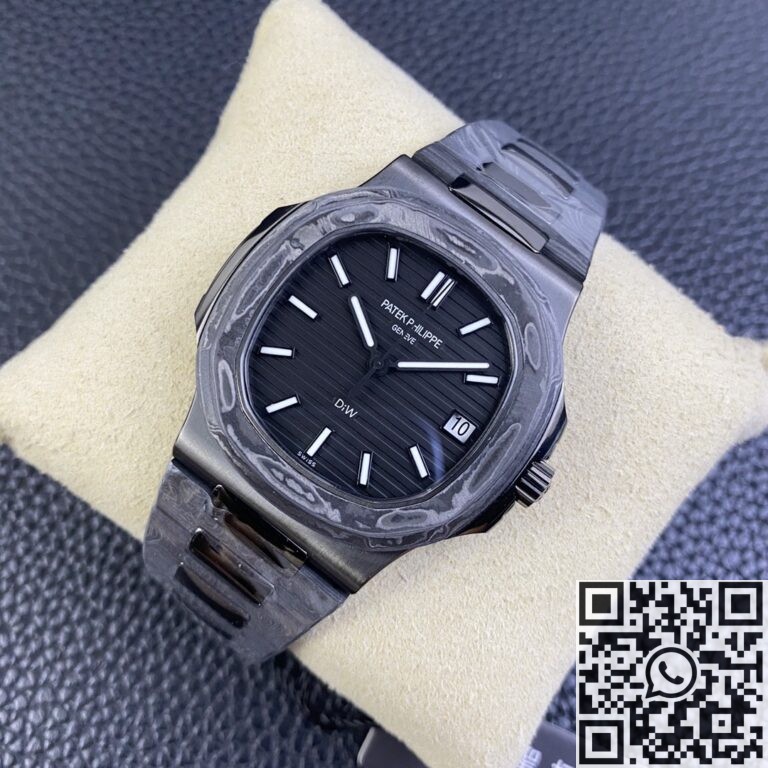 Customized Patek Philippe Nautilus 5711 Carbon Fiber Watch Case Series