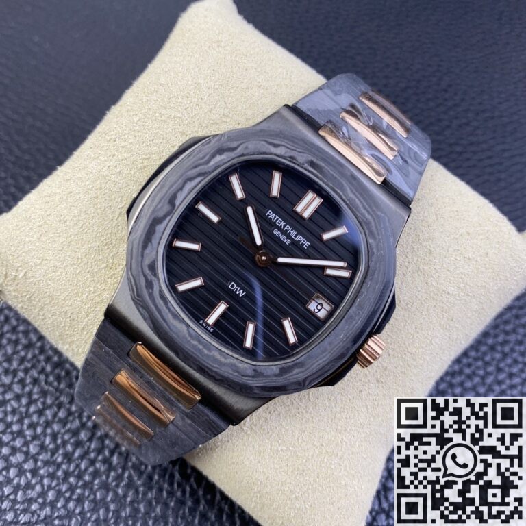 Customized Patek Philippe Nautilus 5711 Carbon Fiber Gold Case Series