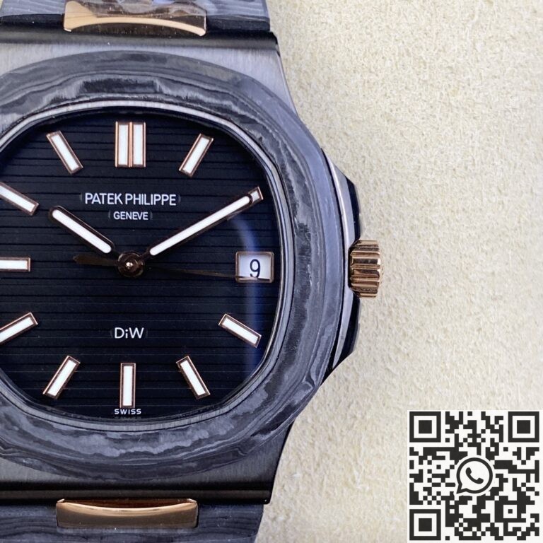 Customized Patek Philippe Nautilus 5711 Carbon Fiber Gold Case Series