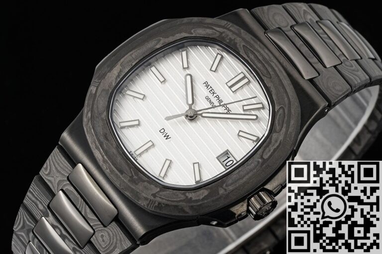 Customized Patek Philippe Nautilus 5711 Carbon Fiber White Dial Series