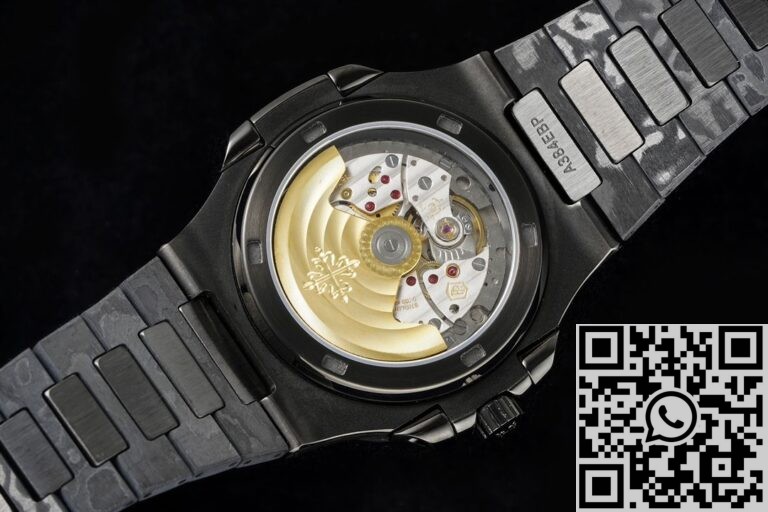 Customized Patek Philippe Nautilus 5711 Carbon Fiber White Dial Series