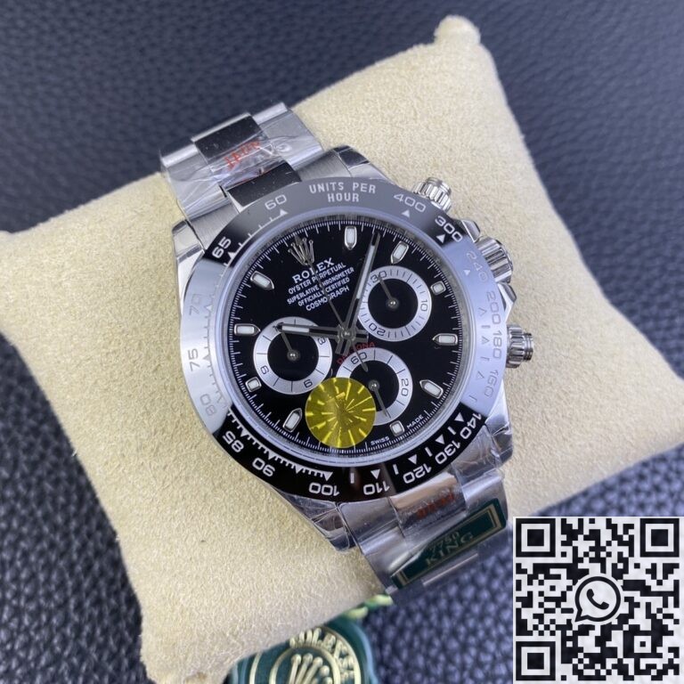 King Factory Replica Rolex Cosmograph Daytona M126500LN-0002 Black Dial Series