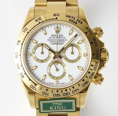 King Factory Replica Rolex Cosmograph Daytona M126508-0001 White Panda Dial