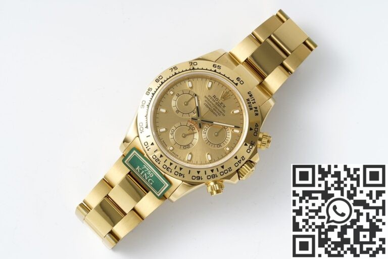 King Factory Replica Rolex Cosmograph Daytona M116508-0003 Gold Watch