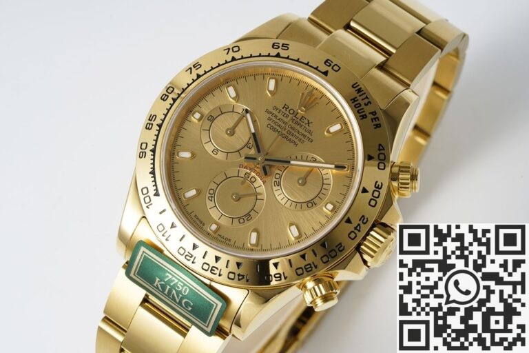 King Factory Replica Rolex Cosmograph Daytona M116508-0003 Gold Watch