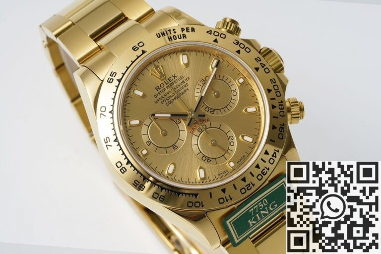 King Factory Replica Rolex Cosmograph Daytona M116508-0003 Gold Watch