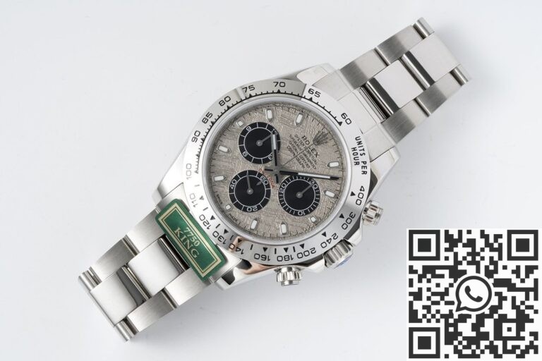 King Factory Replica Rolex Cosmograph Daytona M116509LN-0073 Meteorite Dial