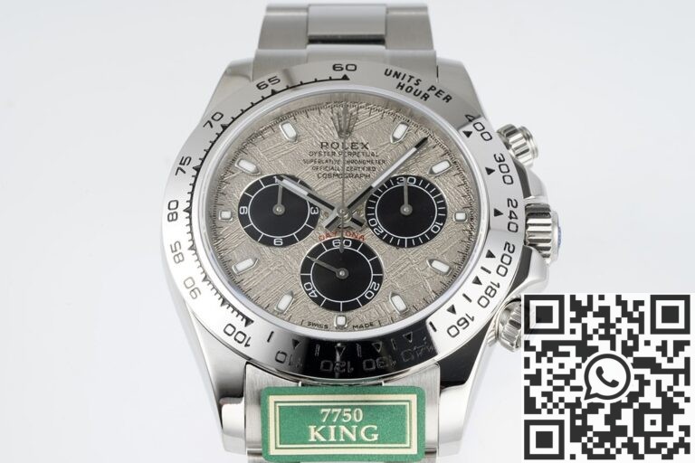 King Factory Replica Rolex Cosmograph Daytona M116509LN-0073 Meteorite Dial