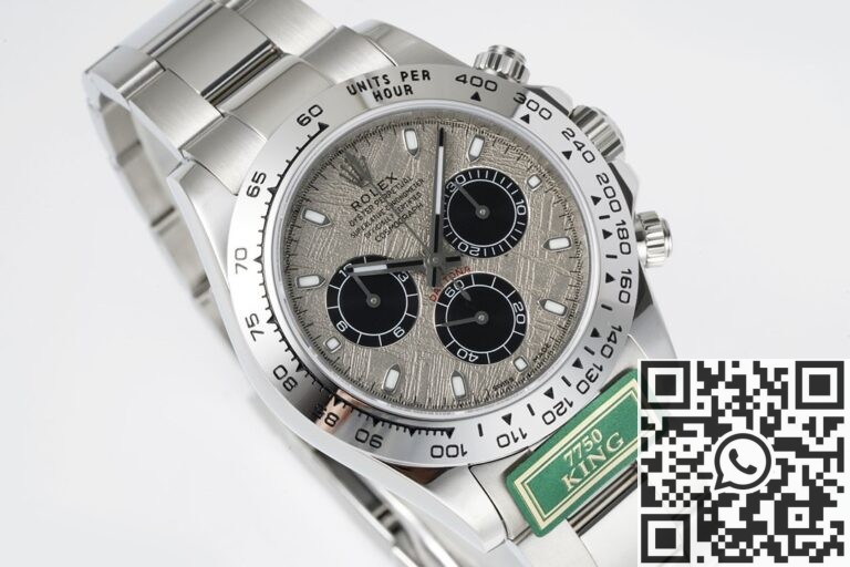 King Factory Replica Rolex Cosmograph Daytona M116509LN-0073 Meteorite Dial