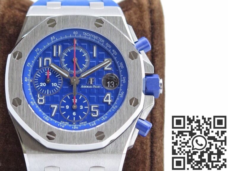 JF Factory Replica Audemars Piguet Royal Oak Offshore 26470ST.OO.A030CA.01 Blue Panda Dial