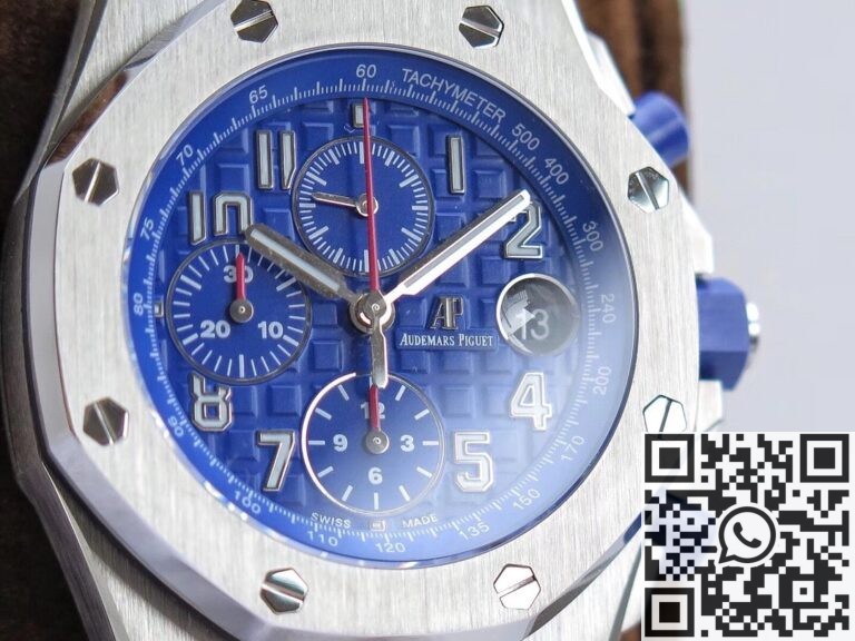 JF Factory Replica Audemars Piguet Royal Oak Offshore 26470ST.OO.A030CA.01 Blue Panda Dial