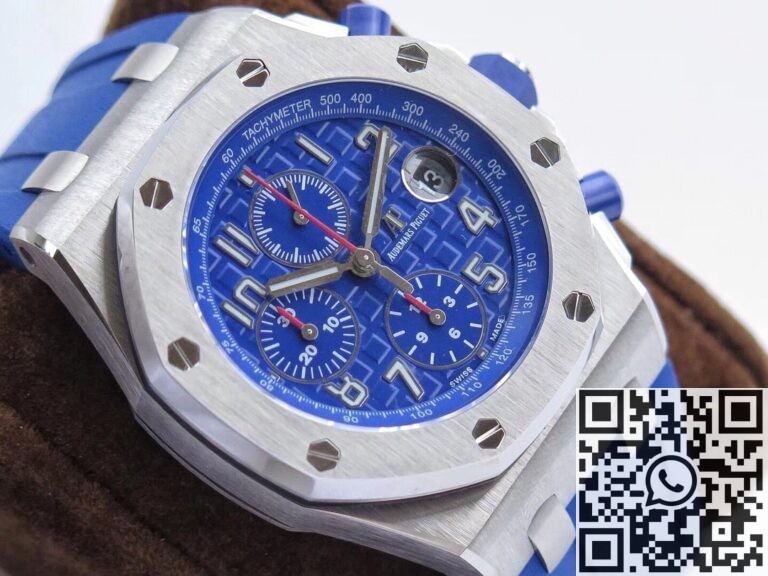 JF Factory Replica Audemars Piguet Royal Oak Offshore 26470ST.OO.A030CA.01 Blue Panda Dial