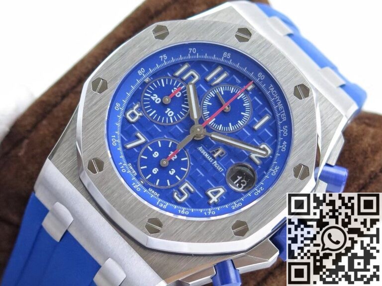 JF Factory Replica Audemars Piguet Royal Oak Offshore 26470ST.OO.A030CA.01 Blue Panda Dial