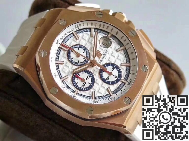 JF Factory Replica Audemars Piguet Royal Oak Offshore 26408OR.OO.A010CA.01 White Panda Dial