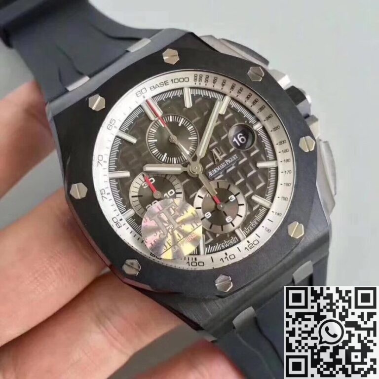 JF Factory Replica Audemars Piguet Royal Oak Offshore 26405CE.OO.A002CA.01 Black Ceramics