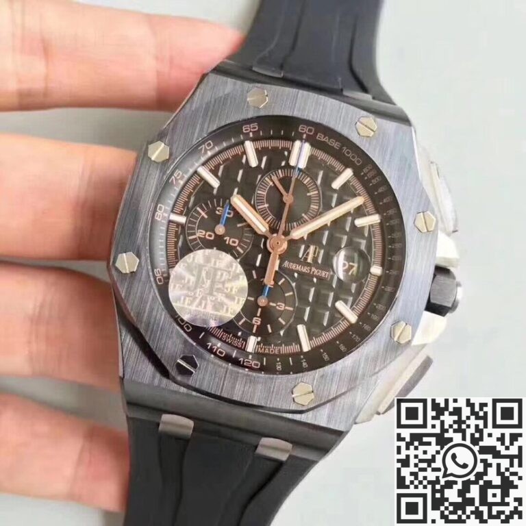 JF Factory Replica Audemars Piguet Royal Oak Offshore 26405CE.OO.A002CA.02 Black Ceramics