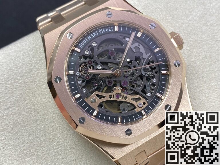 APS Factory Replica Audemars Piguet Royal Oak 15407OR.OO.1220OR.01 Rose Gold