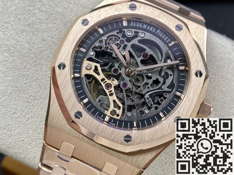 APS Factory Replica Audemars Piguet Royal Oak 15407OR.OO.1220OR.01 Rose Gold