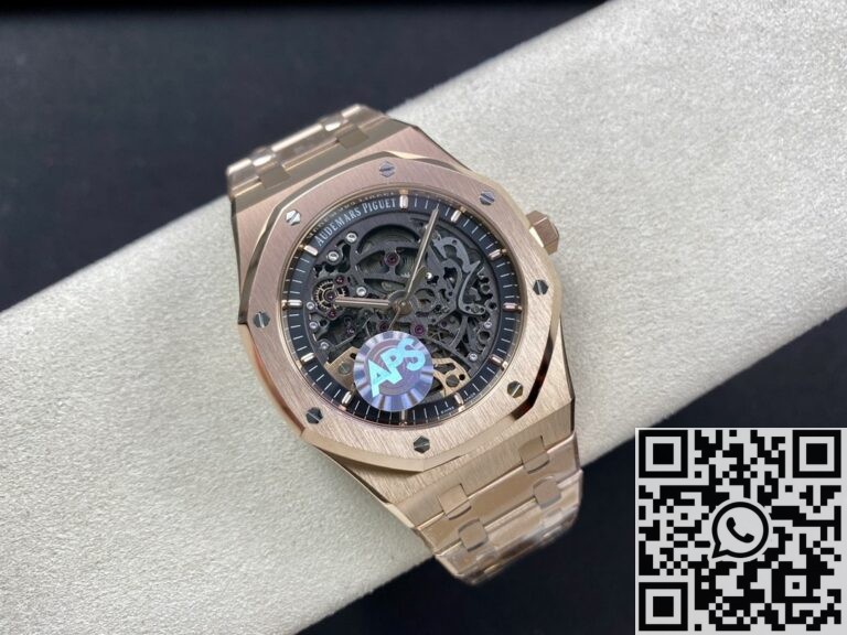 APS Factory Replica Audemars Piguet Royal Oak 15407OR.OO.1220OR.01 Rose Gold