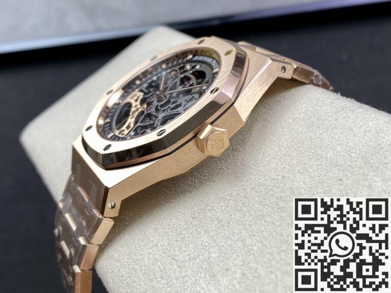 APS Factory Replica Audemars Piguet Royal Oak 15407OR.OO.1220OR.01 Rose Gold