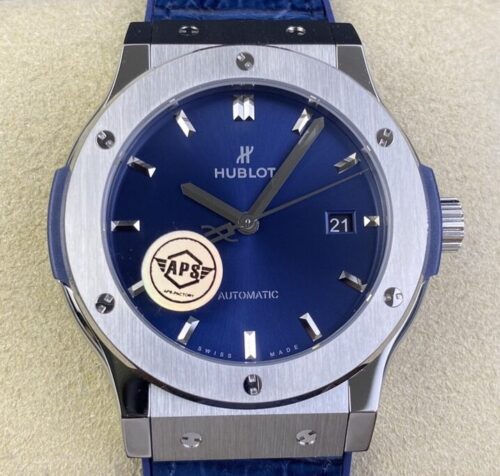 APS Factory Replica Hublot Classic Fusion 542.NX.7170.LR Blue Dial