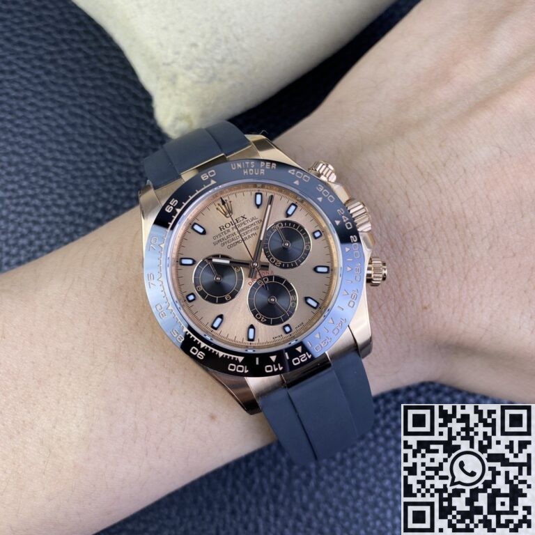 Clean Factory Replica Rolex Cosmograph Daytona M116515LN-0018 Rose Gold