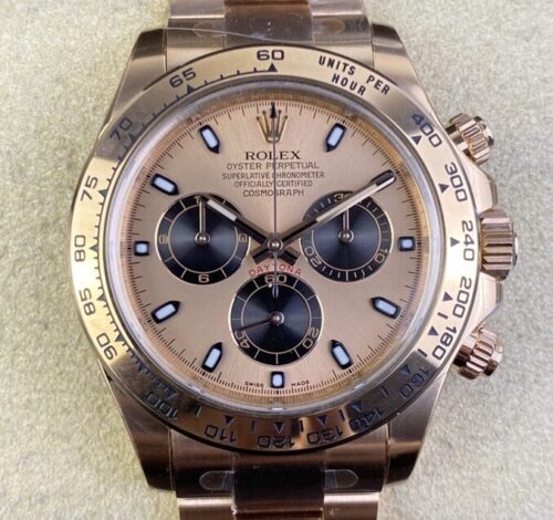 Clean Factory Replica Rolex Cosmograph Daytona M116505-0009 Rose Gold